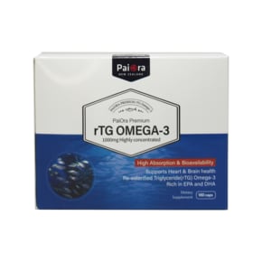 뉴질랜드 파이오라 프리미엄 알티지 오메가3 180정 rTG Omega-3