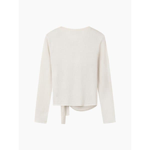 매듭 라운드 니트_BE