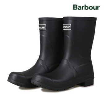  바버 BARBOUR 밴버리 웰링턴 미들 여성 레인부츠 장화 LRF0084BK11