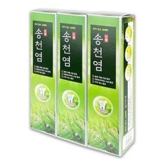 메디안 송천염치약 120g x 3개입 - O