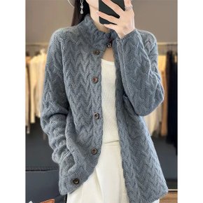 [헬리꽁땡]포근꽈배기울반코트