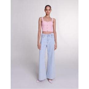 마쥬 워싱 와이드 청바지 hellblau MFPJE00532