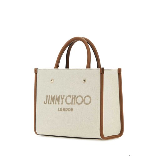 Jimmy Choo 토트백 NATURALTAUPEDARKTANLIGHTGOLD SPD000005ee1c