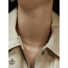 LAYERED NECKLACE_GOLD 레이어드 목걸이 골드