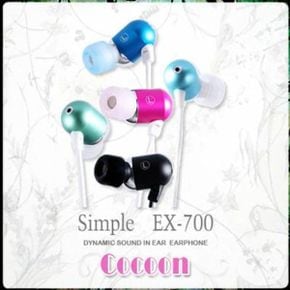 스마트폰 고품질 알루미늄 커널 이어폰 COCOON EX-700