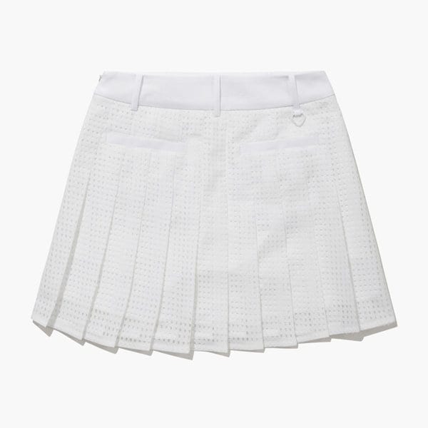 [여주점] 여성 우븐 메쉬 스커트 GQ122LSK36 WHTE