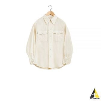 르메르 르메르 24 WESTERN SHIRT WITH SNAPS (SH1100 LF588 507) (웨스턴 스냅 셔츠)