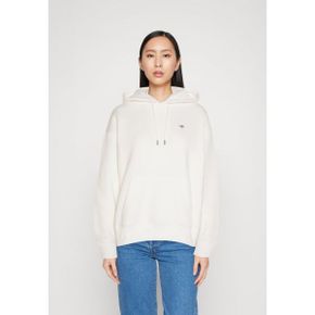 3634982 GANT SHIELD HOODIE - Hoodie eggshell