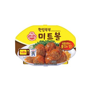 오뚜기 한입쏙쏙 미트볼(렌지) 180g x 12개[31924006]