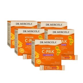 [해외직구] 5개X  닥터머콜라  건강  기능  식품  영양제  비타민C팩  퀘르세틴  30패킷