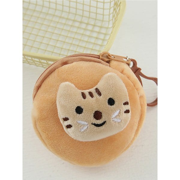 귀여운 미니 물고기 고양이 파우치 동전지갑