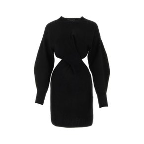 알렉산더 맥퀸 ALEXANDER MCQUEEN DRESSES Womens Dress 758585Q1A6W 1000 Black