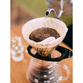 V60 Glass Dripper Black / VDGR-01-B, VDGR-02-B