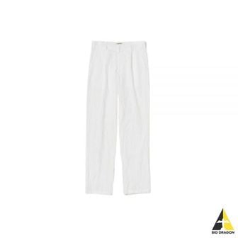 오라리 오라리 24 WRINKLED WASHED FINX TWILL PANTS white (A24SP03FW) (링클 워시드 핀스 트