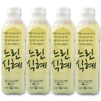  코스트코 느린 식혜 4000ml (1000ml x 4병) 아이스박스 발송