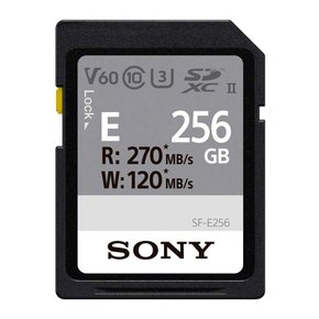소니 SONY SDXC 메모리 카드 256GB SF-E256 Class10 UHS-II 대응