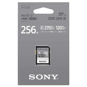 소니 SONY SDXC 메모리 카드 256GB SF-E256 Class10 UHS-II 대응