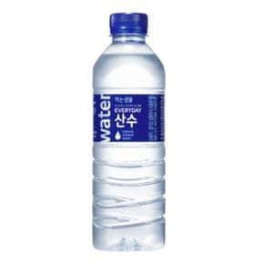 에브리데이 산수 생수 500ml 80개 (유/무라벨 랜덤발송)