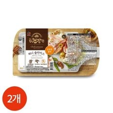 CJ제일제당 더건강한 허니 슬라이스 햄 350g x 2개