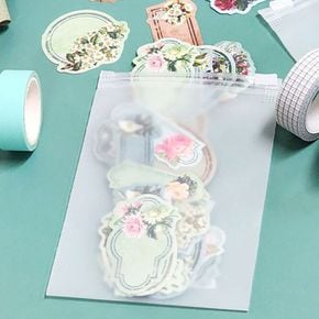 소분용 케리어정리 지퍼백 비닐백 반투명 선물포장