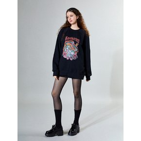 Koolkittens Mushroom Sweatshirt (BLACK)