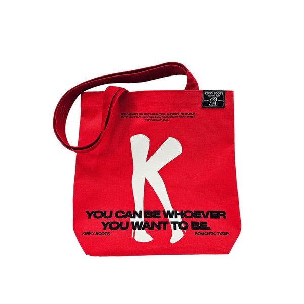 Kinky romantic tote bag (red)