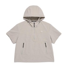 [여주점] N252UFT141 아델리 경량 우븐반팔 아노락 AGATE GREY