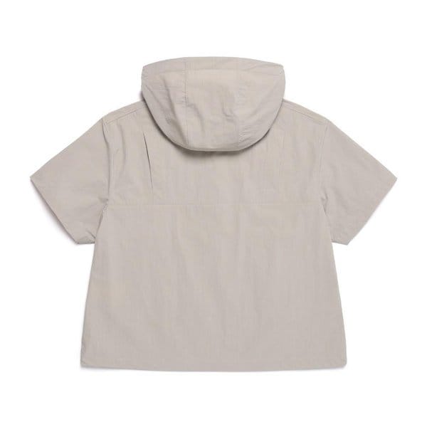 [여주점] N252UFT141 아델리 경량 우븐반팔 아노락 AGATE GREY