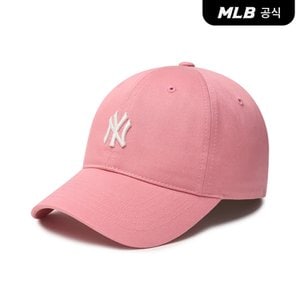 MLB [코리아공식]루키 언스트럭쳐 볼캡 NY (Pink)