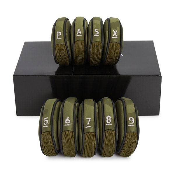 [부산점] 골프 아이언 헤드커버 세트 MLS 5C SH06 KHAKI