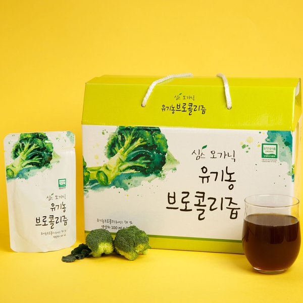 유기농 브로콜리즙 100ml 34포