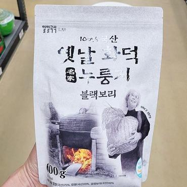  일일곡식 옛날 화덕 누룽지 블랙보리 600g