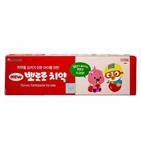 BTM-M382 뽀로로치약 저불소 사과향 90g