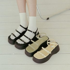 csy554 platform strap sandals _ 3colors