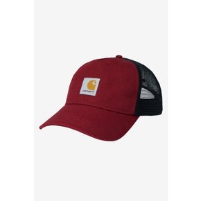 SQUARE LABEL TRUCKER CAP