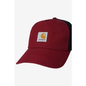 SQUARE LABEL TRUCKER CAP