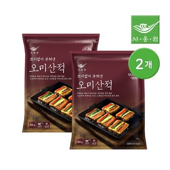 사옹원 부침명장 꼬지없이 부쳐낸 오미산적 450g 2개_P314133521