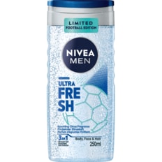 니베아 NIVEA 맨 샤워 젤 울트라 프레시 3in1, 250ml