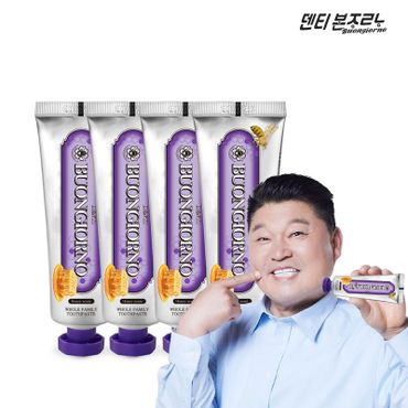 NS홈쇼핑 덴티본조르노 잇몸케어 치약 100g 4개[30883687]