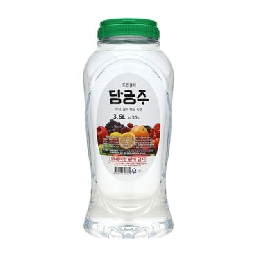  아름주가 도원결의 담금주 30도 3600ml 무감미 쌀증류원액