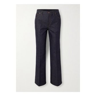 로로피아나 파론 코튼 캐시미어 혼방 데님 부츠컷 진 미드 데님 1647597349543625