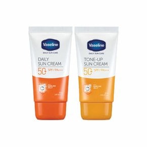 데일리 선크림 톤업크림 SPF50 50ml 바세린 (WC64DC3)