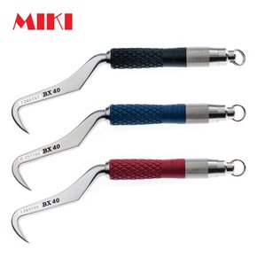 미키 철근결속기 레드 BX40RD-RE 그립+링 240mm 다이아몬드 그립링 미키하카 철근결속핸들