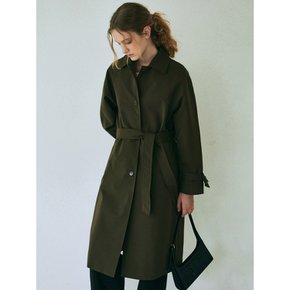 CLASSIC MOOD TRENCH COAT_KHAKI BROWN