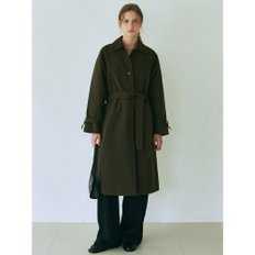 CLASSIC MOOD TRENCH COAT_KHAKI BROWN