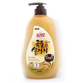 곡물 설거지 700ml 우리쌀 겨 주방세제 (WA67A6E)