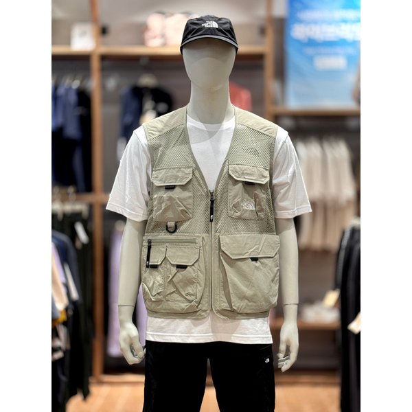 [부산점] 남성 익스플로링 메시 베스트 NV5VQ03B