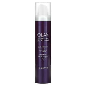 미국직구 Olay 올레이 에이지 디파잉 안티 링클 2in1 데이 크림 세럼 50ml