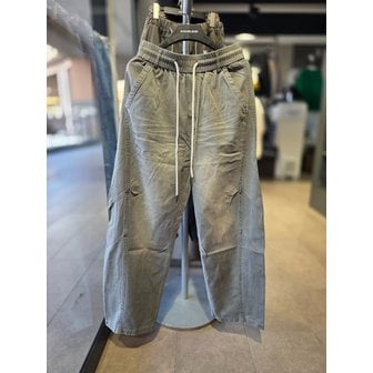 더블제이디 [시흥점] 26`워싱리벳 와이드 코튼팬츠(카키)/JHZZ80101KH