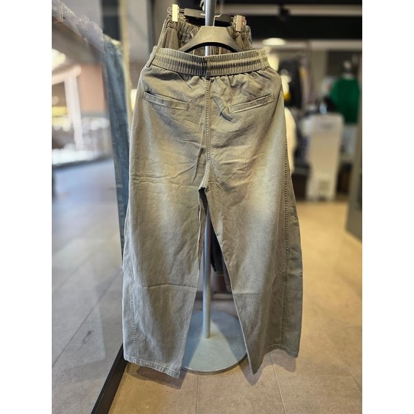[시흥점] 26`워싱리벳 와이드 코튼팬츠(카키)/JHZZ80101KH
